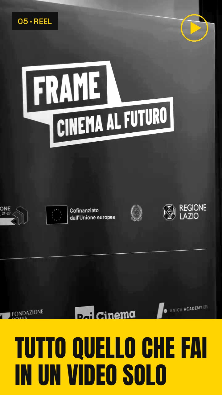 Tutto quello che fai in un video solo